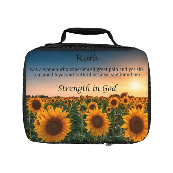 Ruth Sunflower Bible Bag 26.5 x22 CM
