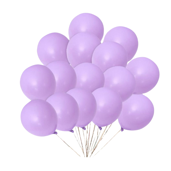 Balloon Helium Pastel Purple F-01 - 30 Pieces