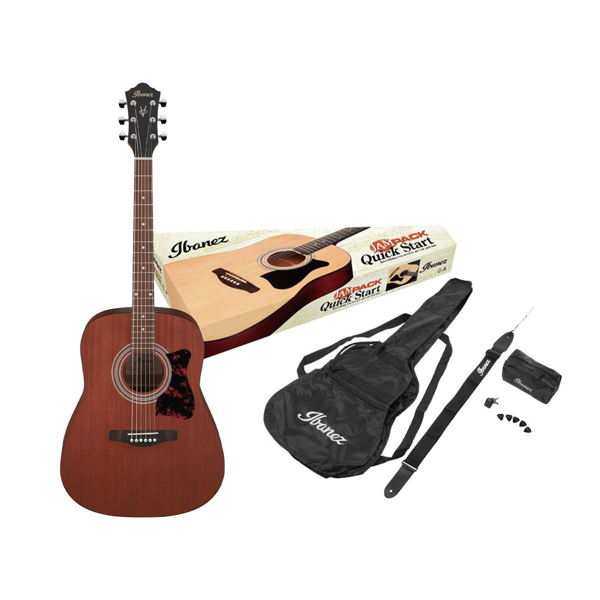 Ibanez V54NJP-OPN Acoustic Guitar Jampack