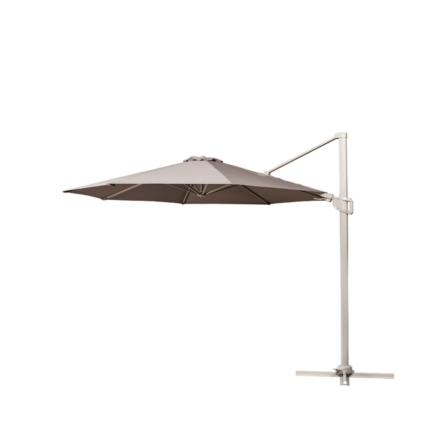 CASA CALORE Roma Trend 3.5m Cantilever Umbrella 360-Degree Turn &amp; Side Tilt