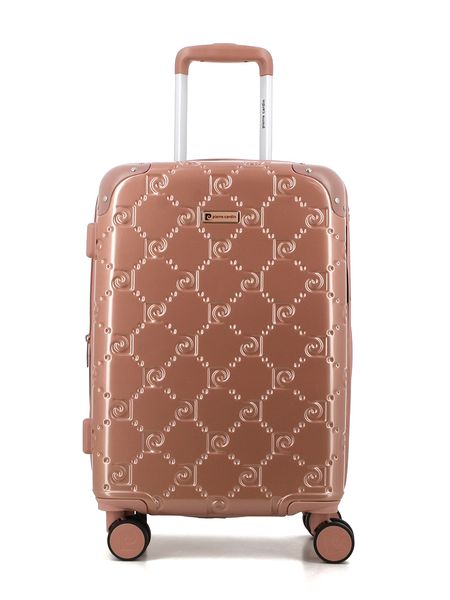 Pierre Cardin Orion 20 Hard Case Luggage Bag Rose Gold