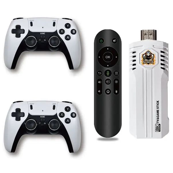 8K Ultra HD TV Dual Controller Game Console 40000 + Built In Games K8 Pro