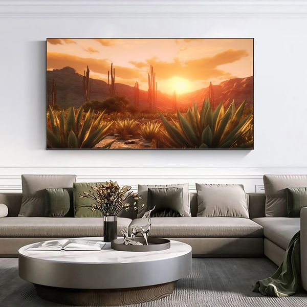 Canvas Wall Art - Aloe Oasis - 0313