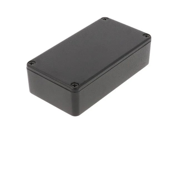 1590BBK Diecast Aluminium Enclosure - 113×60×31mm, Black, IP54