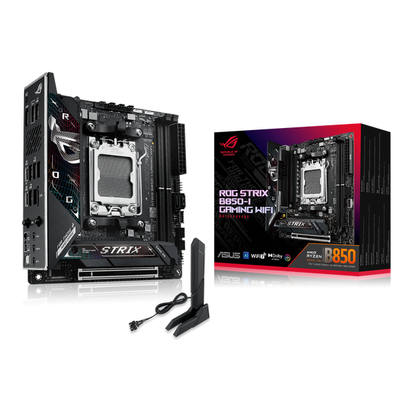 ASUS ROG STRIX B850-I GAMING WIFI AMD Socket AM5 ATX MOTHERBOARD