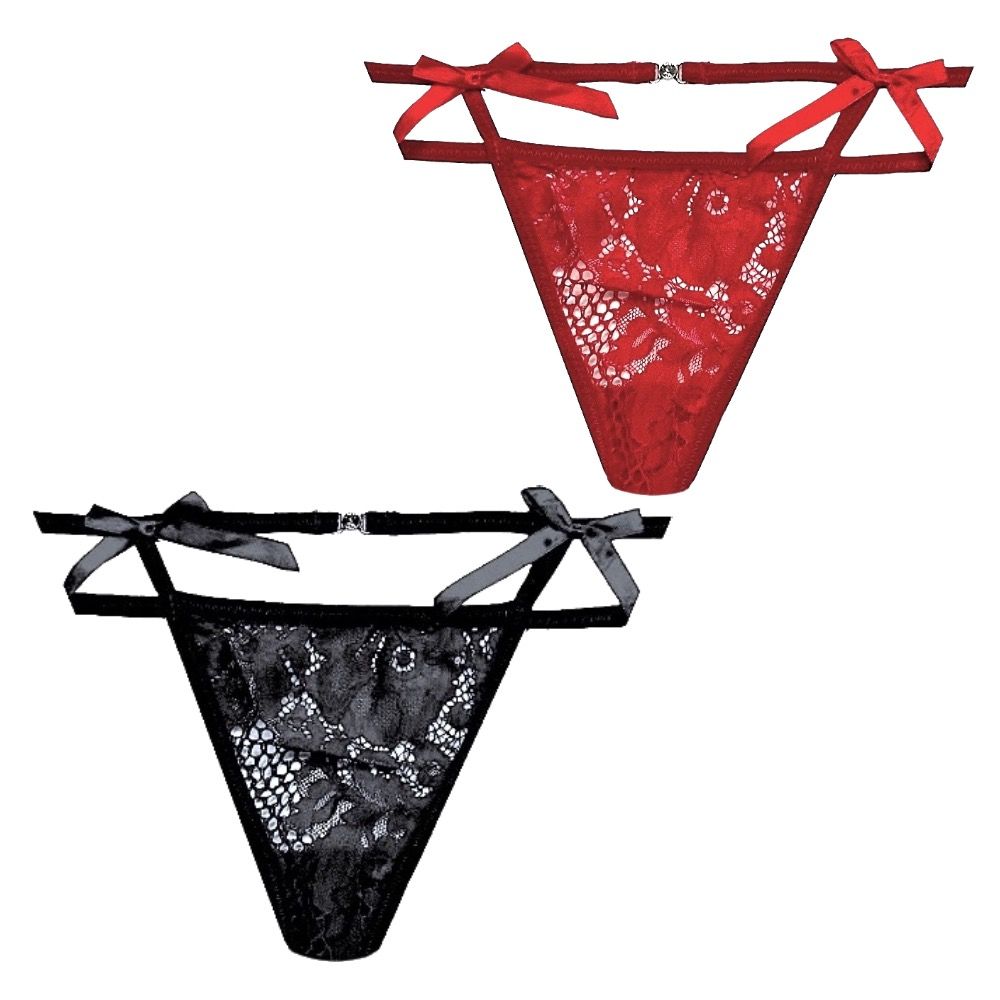 2 Pack Women Sexy Thong / G String, Underwear / Lingerie for Women