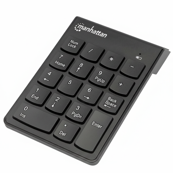 Manhattan USB Numeric Keypad with 19 Keys for Data Entry