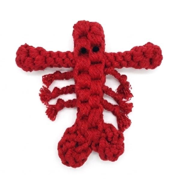 Zugo Red Lobster Rope Toy
