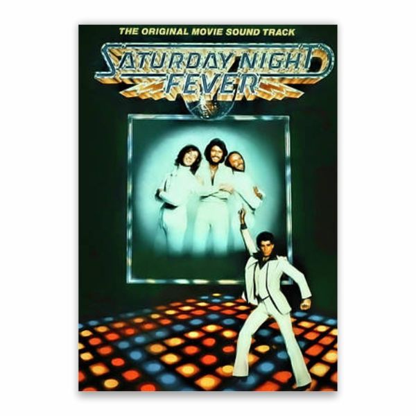 Saturday Night Fever Bee Gees Poster - A1