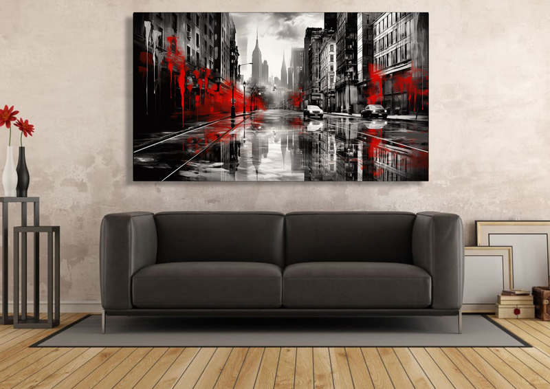 Canvas Wall Art -Reflections in the City - IM0937