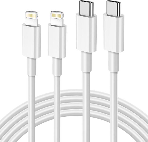 2Pack USB C to Lightning Cable Compatible With iPhone 14 13 12 11 Pro Max