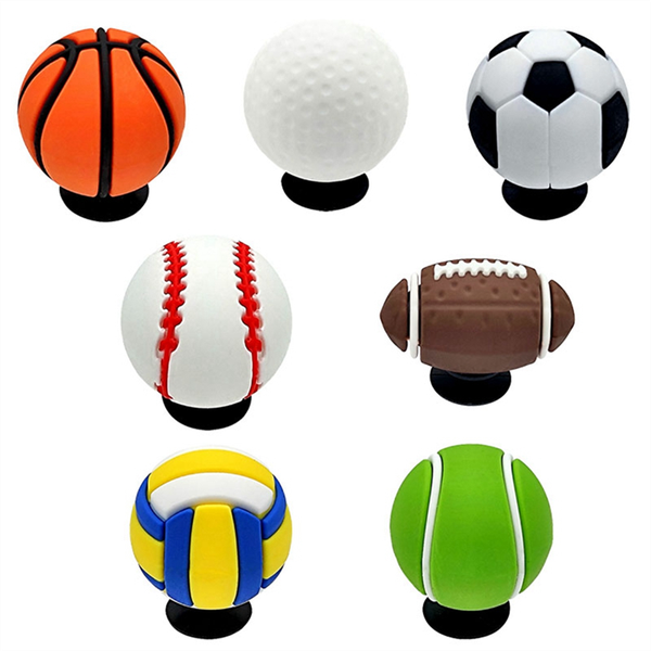 Mini 3D Ball Hole Shoe Charms Diy Matching Shoe Decoration Shoe 7Piece
