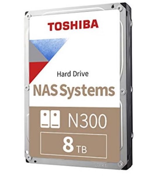 N300 NAS Hard Drive – 8TB – Silver