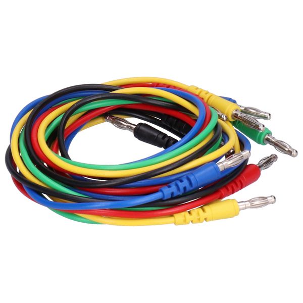 4mm Test Cable Set with Banana &amp; Croc Clip