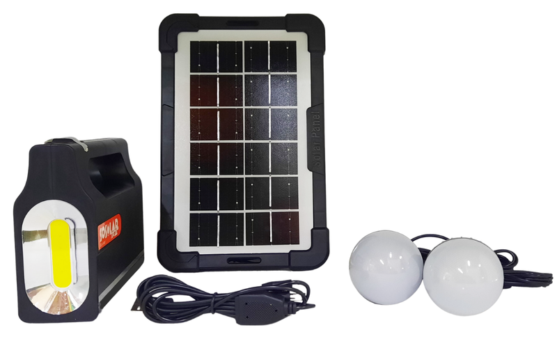 Solar Light &amp; Cell Phone System 2 Globe