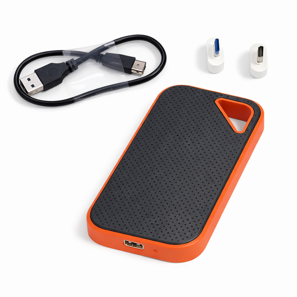 Portable External Hard Drive - Slim USB Storage for PC &amp; Laptop-2TB