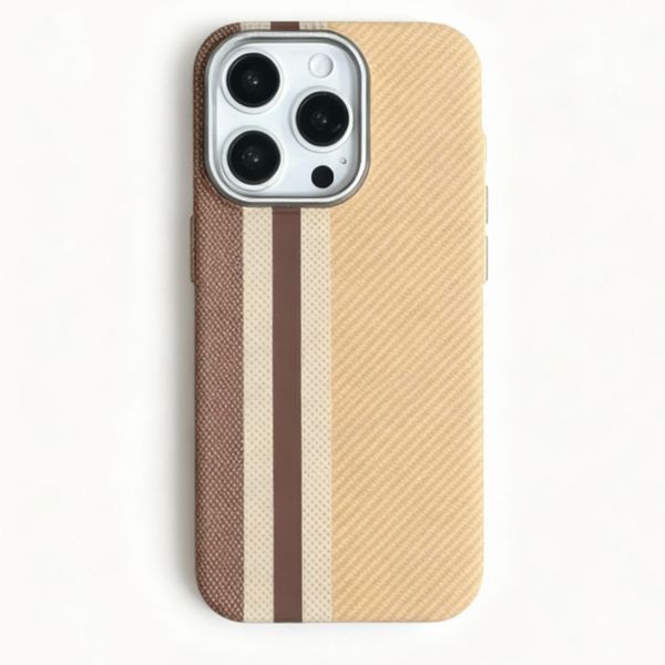 Kevlar Texture Strong Magnetic Phone Case for