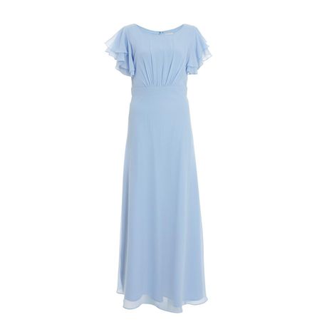 Quiz light store blue maxi dress