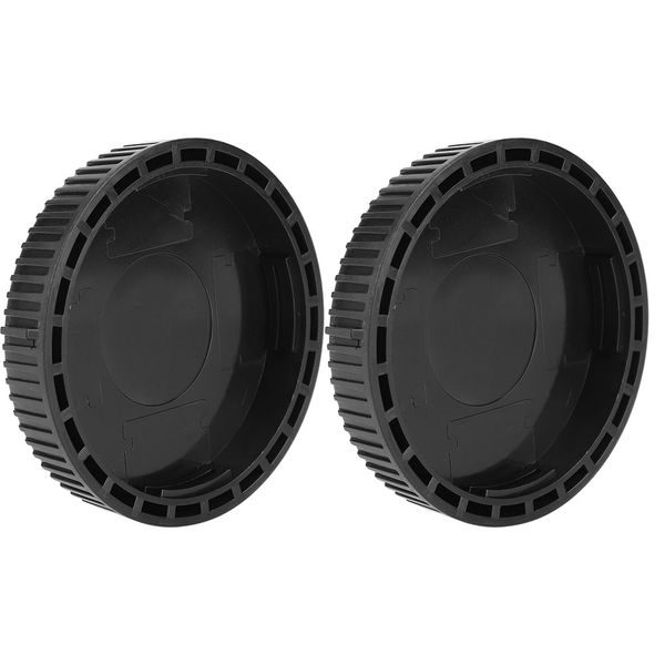 2-Piece Nikon Z Mount Rear Lens Cap (Black)