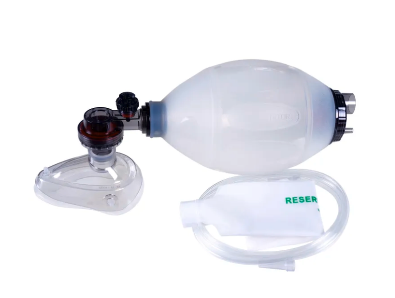 Silicone Bag Valve-Mask Resuscitator (BVMR) - Adult