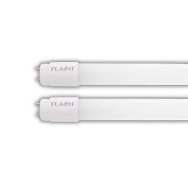 Flash 18W LED 4FT Frosted T8 Tube 4200K- 2 Pack