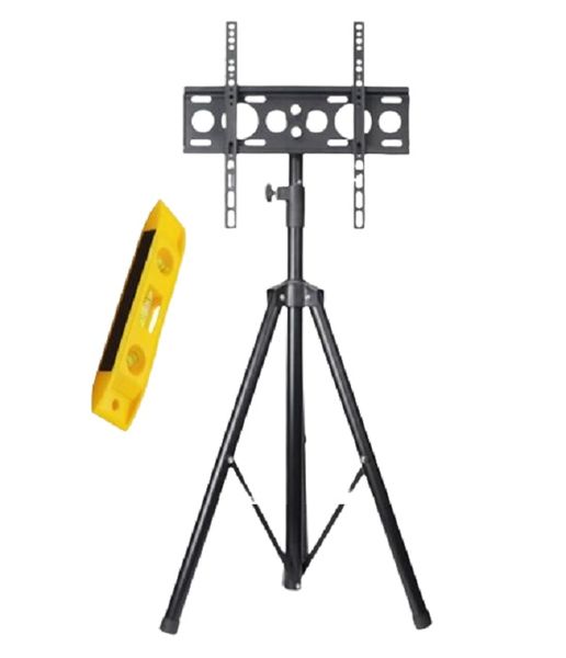 Adjustable 94-154 cm Tripod TV Stand with Magnetic Level for 26-60 TVs