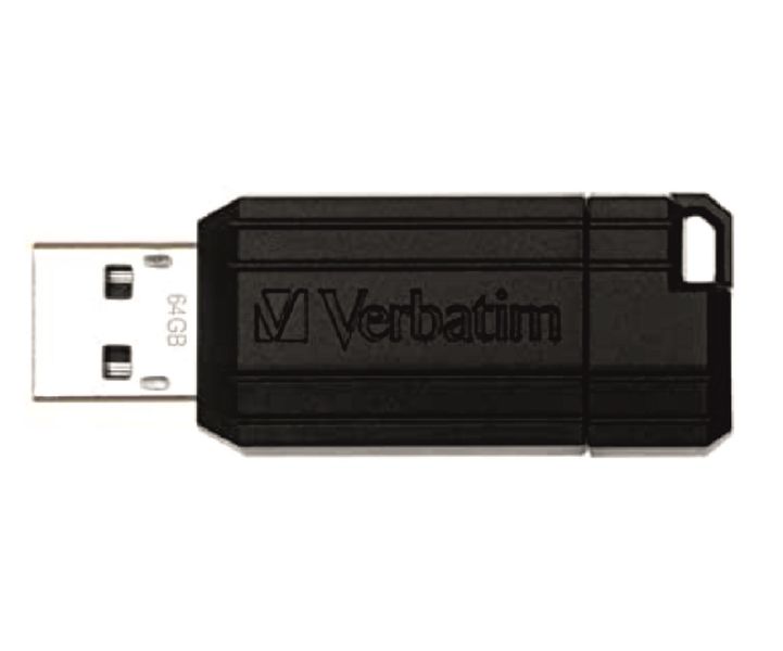 Verbatim 49065 64GB PinStripe USB 2.0 Flash
