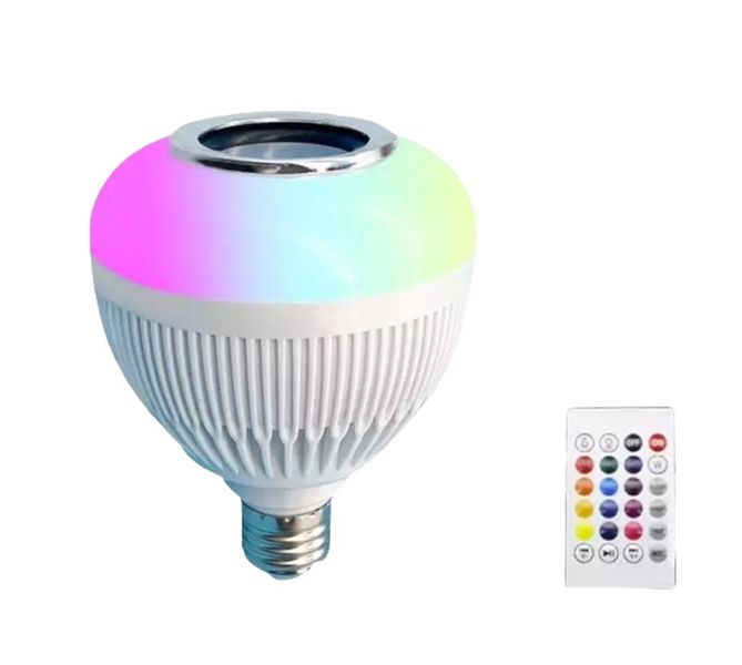 E27 Colurful LED Bulb with Speaker