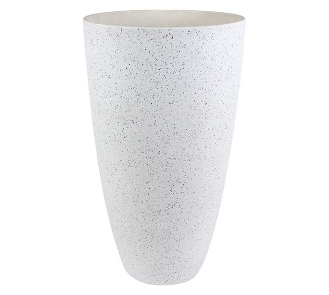 Nova Terrazzo Pot White (290 x 290 x 505 mm)