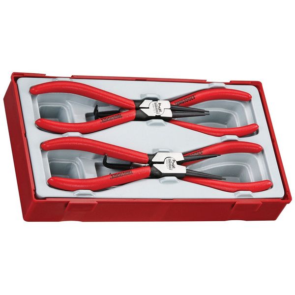 TengTools - 7" Circlip Plier Tray, 4 Piece - TT474-7