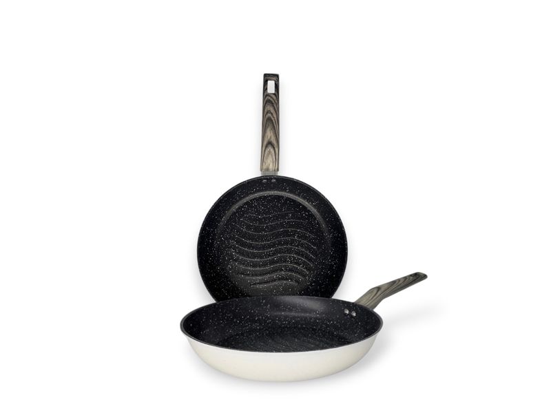 Ivory Non-Stick Frypan Combo Set