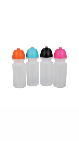 Transparent 750ml Water Bottle - Set of 4