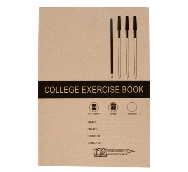 Bulk Pack x 30 Book Soft-Cover A4 72-Page Unruled