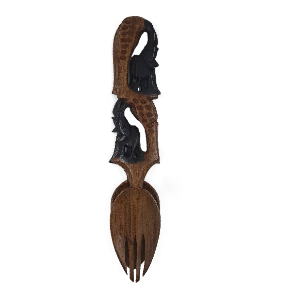 Brown Wood Hanging Irregular cm Sculptures