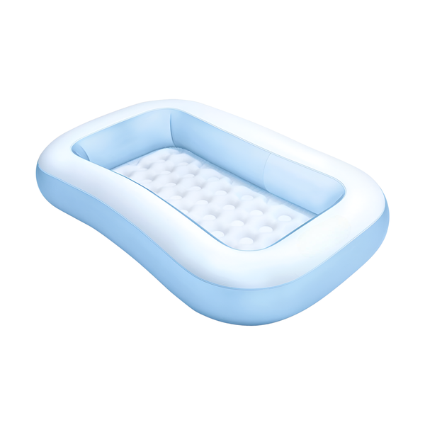 Multi-Use Portable Inflatable Rectangular Swimming Pool for Outdoor Use
