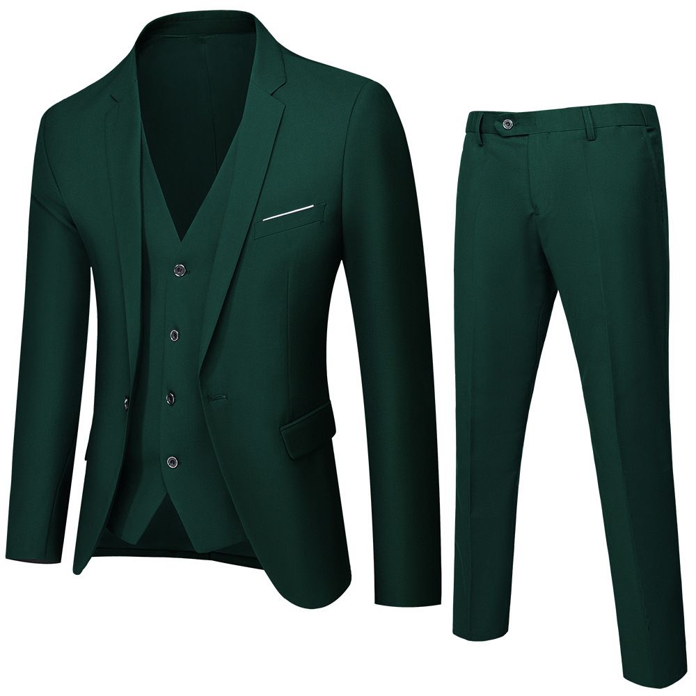 Coat pant 3 piece green clearance colour