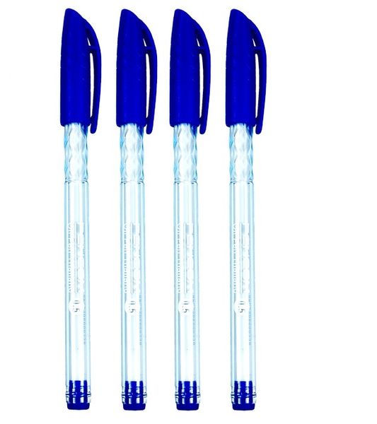 Pencom - OG39 Oil Gel 0.5mm Blue Pen Pack of 4