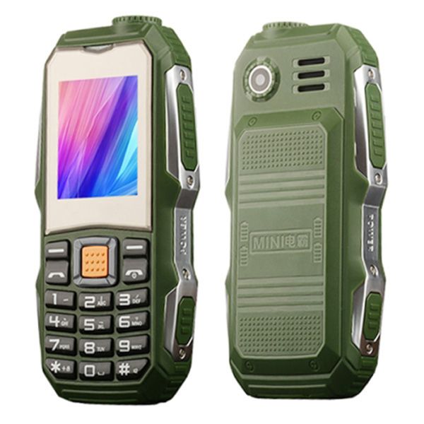 Triple Proofing Elder Phone, Waterproof, Shockproof &amp; Dust proof (Green)