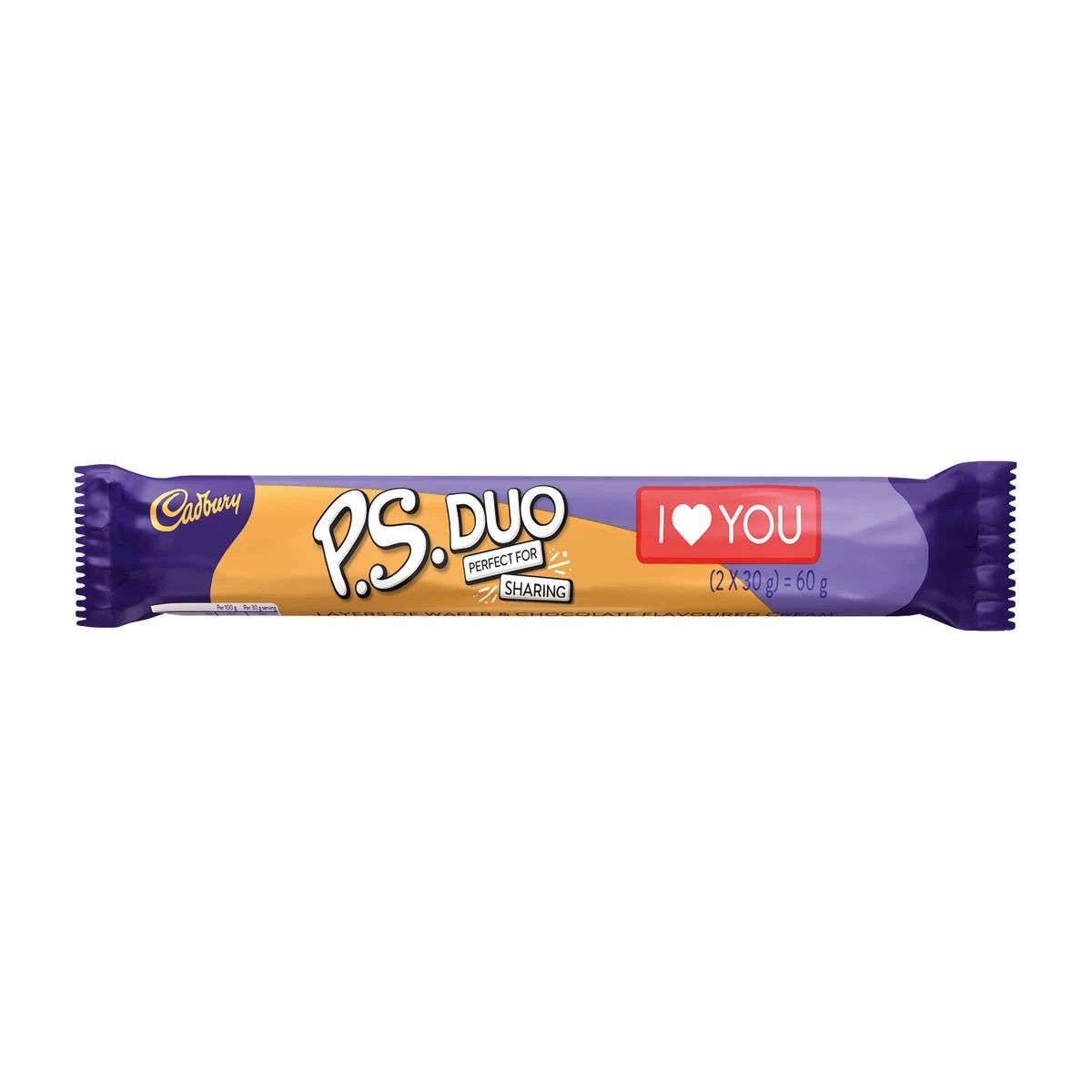 Cadbury PS Duo 2x30g 30 Pack Buy Online in South Africa