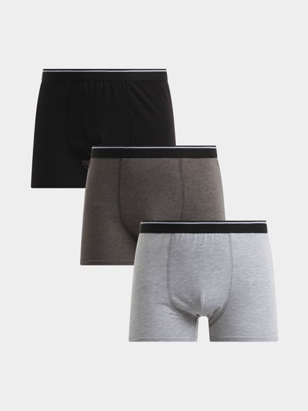 Secret Shield Men's Cotton Bodyshorts - 3 Pack