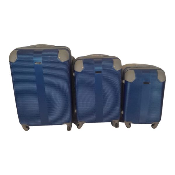 Quality Hardshell Luggage Bags - Blue - F20