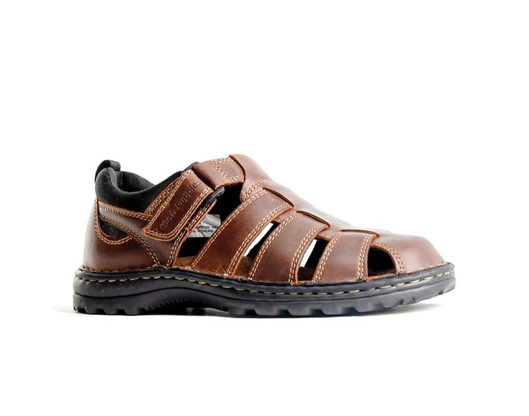 Hush Puppies Men's Outdoor Close Chestnut Sandal
