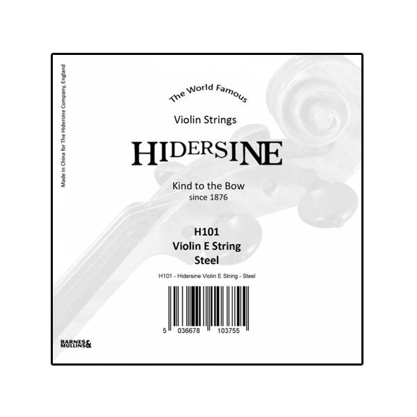 Hidersine Violin String Single E 4/4