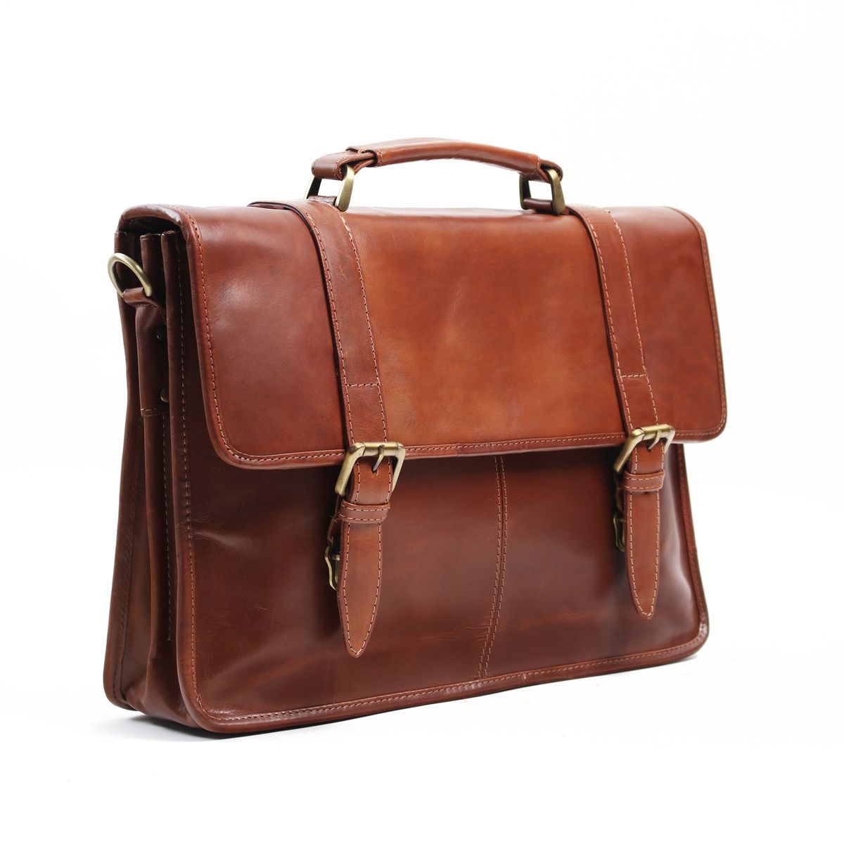 Nuvo - Dexter 15 Inch Leather Laptop Bag Cognac | Buy Online in South ...