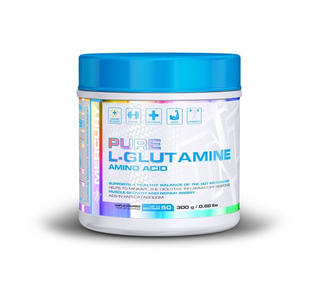 TNT Mercury 100% L-Glutamine Amino Acid - 300g