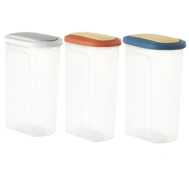 Food Storage Jar Pantry Organizer - 3 Pieces