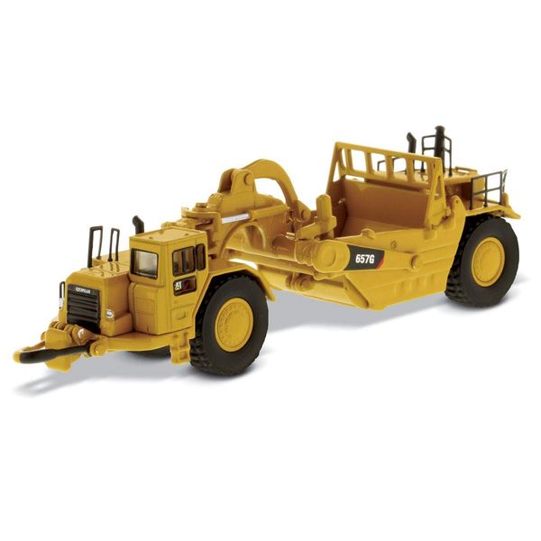 Diecast Masters-1/125 CAT 657G Wheel Tractor Scraper - High Line