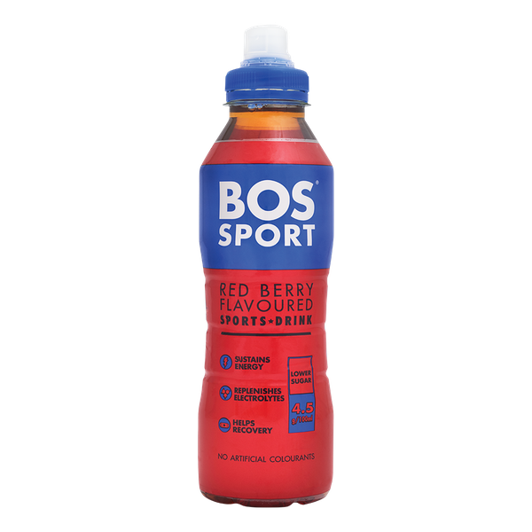 BOS - Sport Drink Red Berry 6 x 500ml