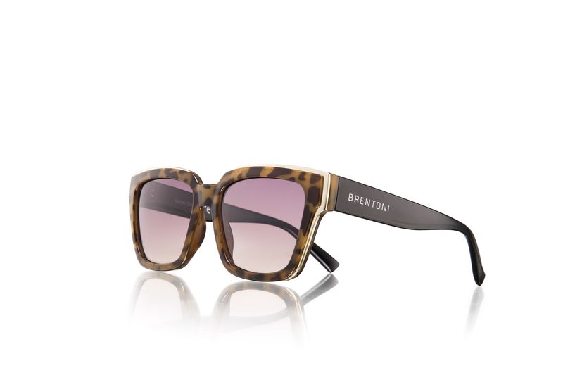 Brentoni Women Demi Square Sunglass