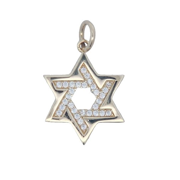 Vixen The Definitive Collection 9ct Gold Star Of David Pendant